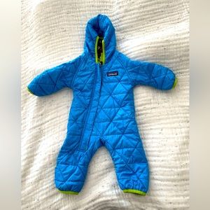Reversible Patagonia baby snowsuit